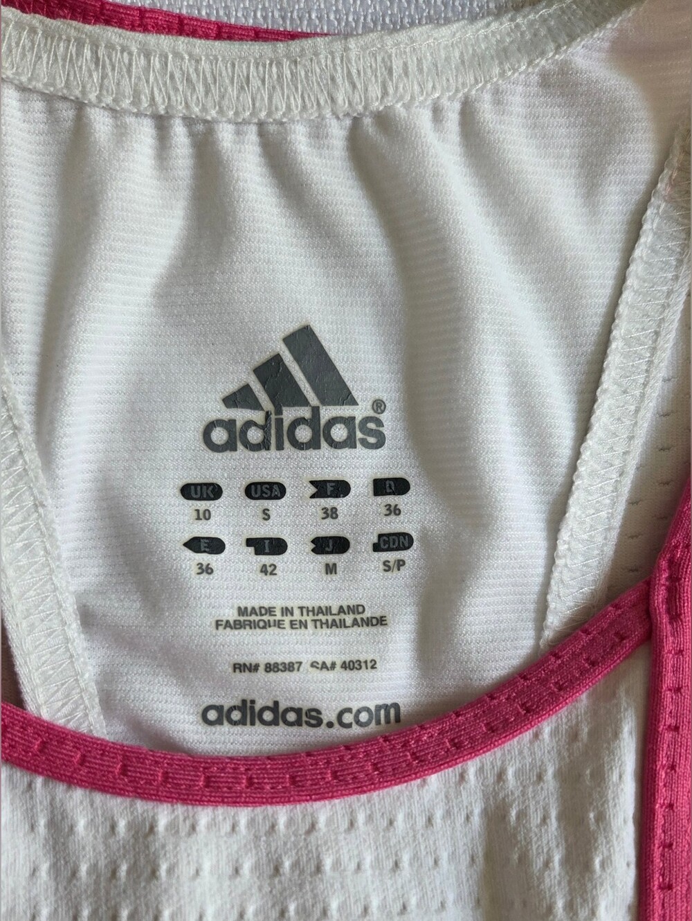 Adidas Vintage Formotion Pro Tennis Racerback Tank - Picture 3 of 14